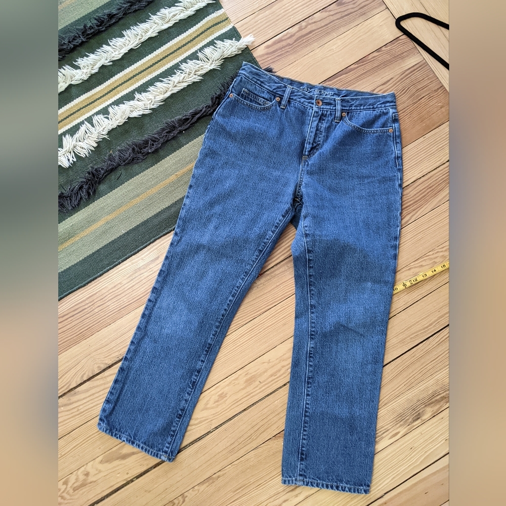 High Rise Straight Leg Classic Fit Jeans